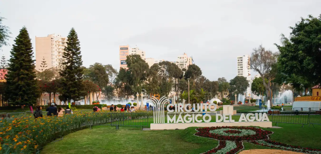 Main entrance to Lima's Magic Water Circuit 