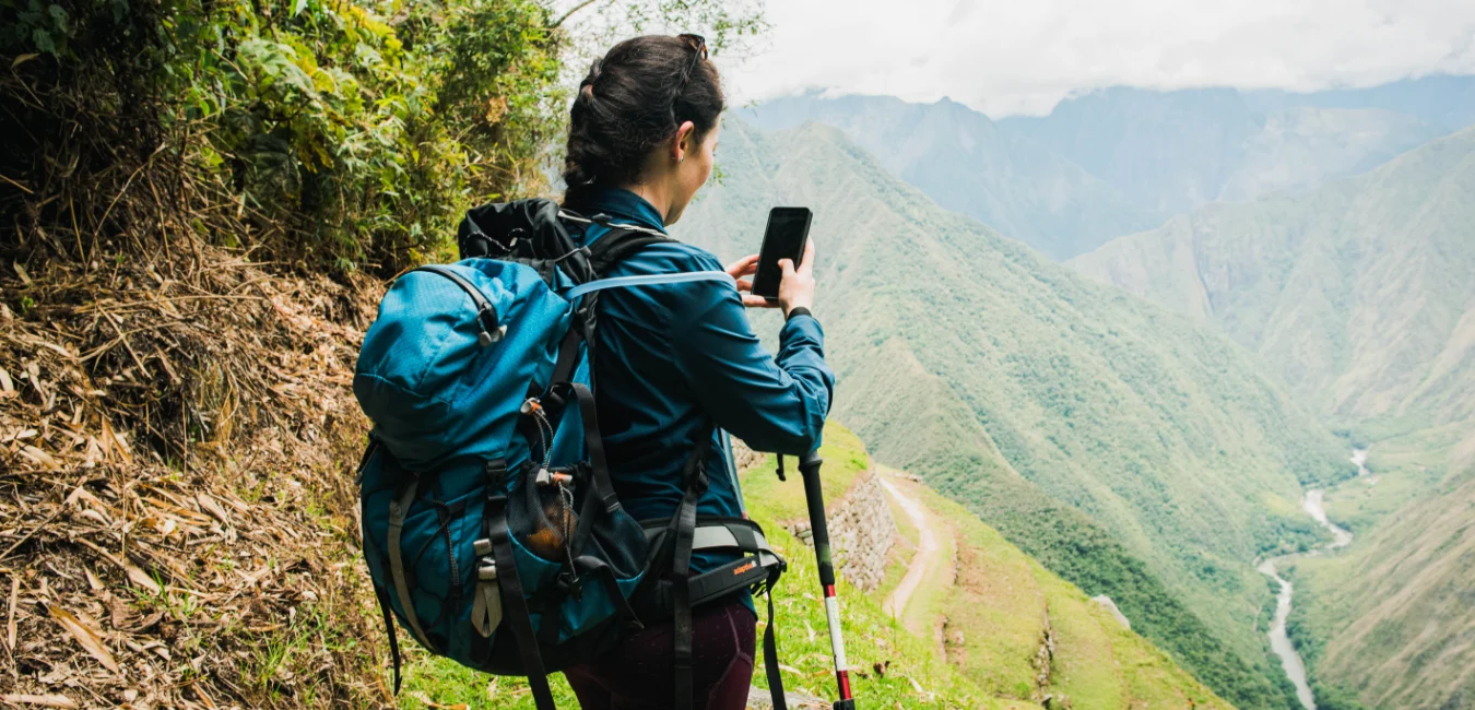 Short Inca Trail hiking route