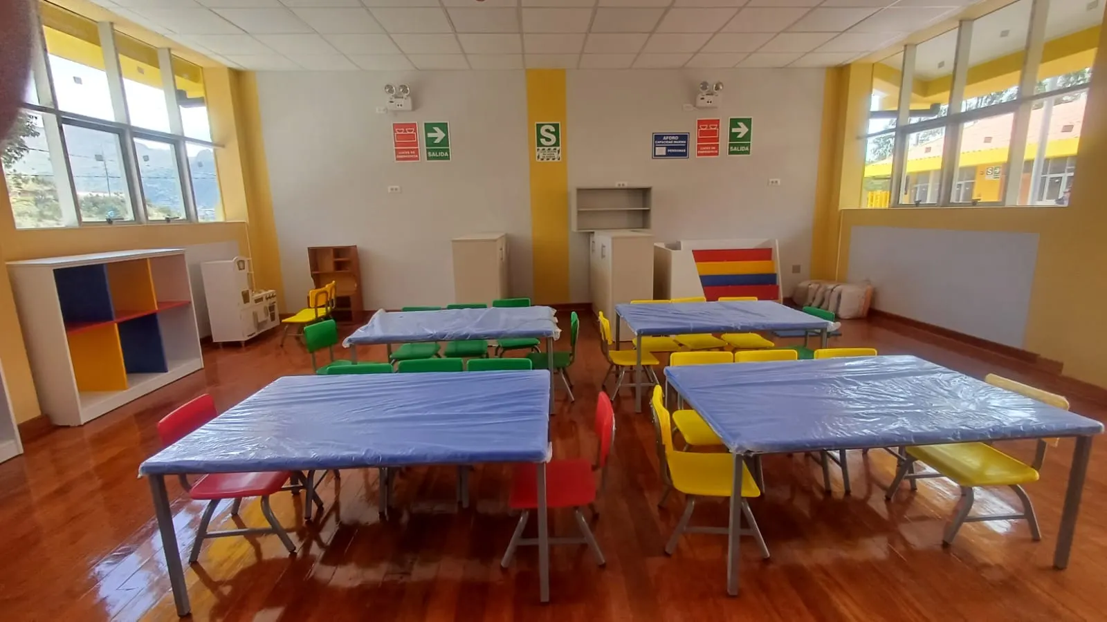 support for schools in peru