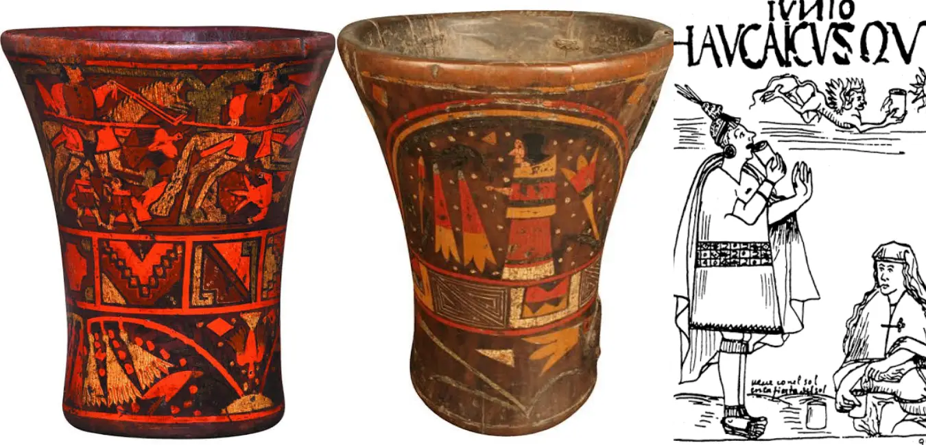 Uso de Chachacomo como Keros Incas