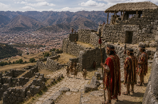 Inca Guards Protecting the Qhapaq Ñan Along the Inca Trail