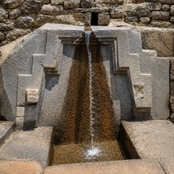 Ancient Inca Drainage System on the Inca Trail