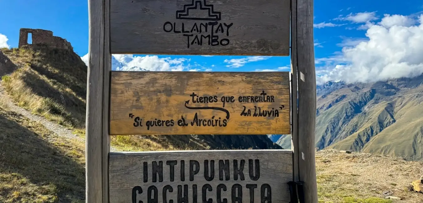 Inti Punku en temporada de lluvias