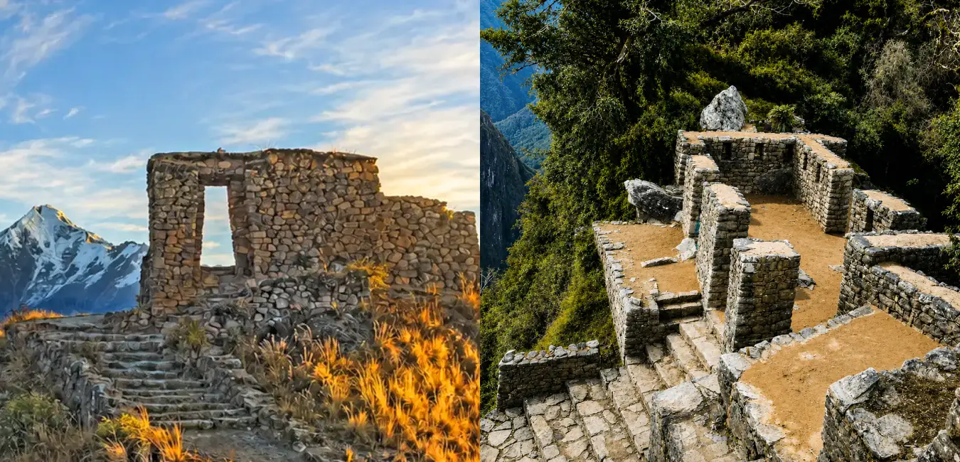 Differences between Inti Punku in Ollantaytambo and Inti Punku at Machu Picchu