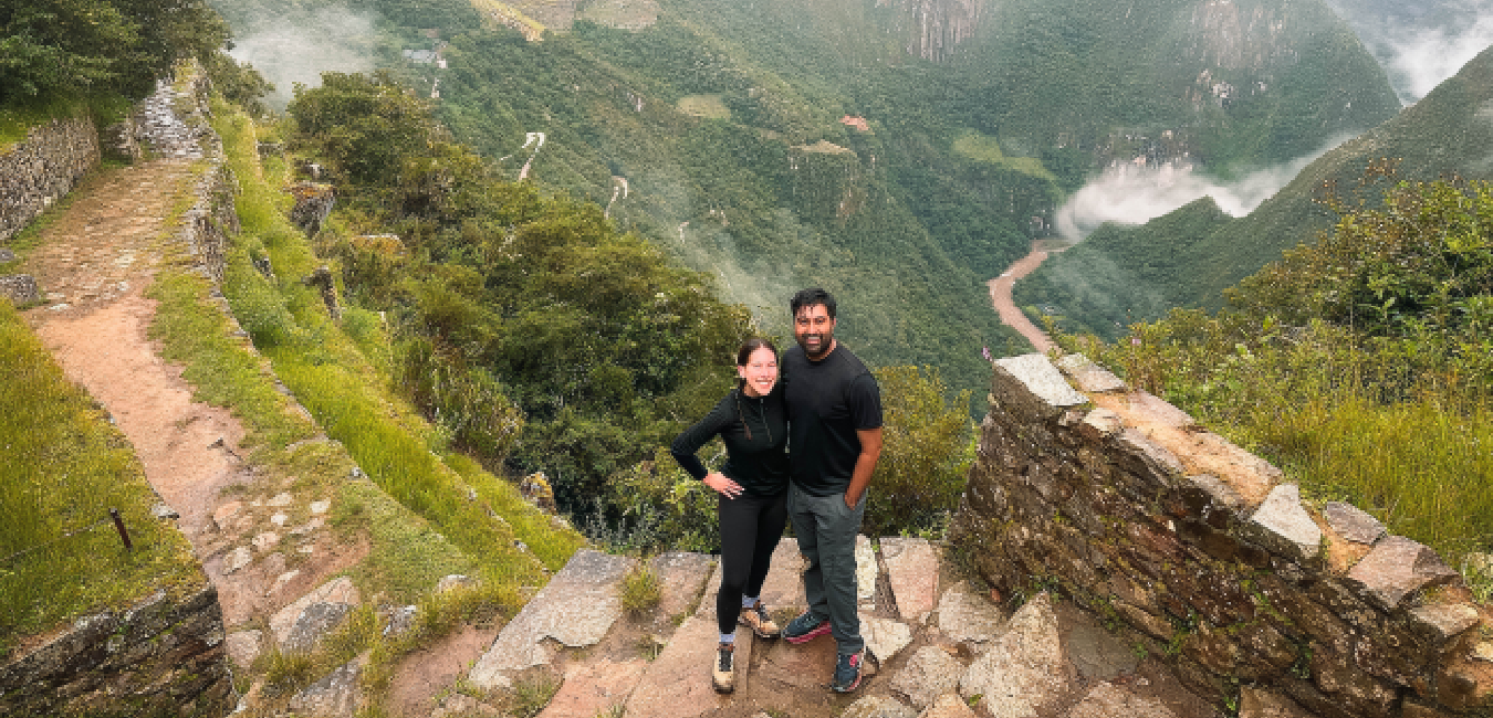 Inti Punku Sun Gate Entrance to Machu Picchu on the Inca Trail
