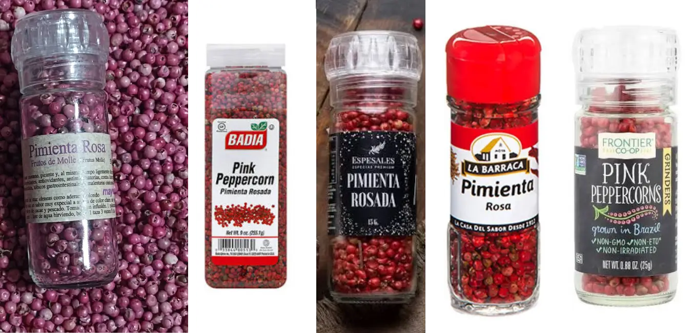 Pimienta rosa de Molle