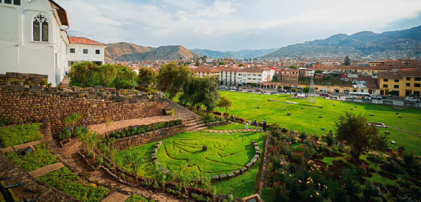 Qorikancha Temple of the Sun in Cusco, Peru