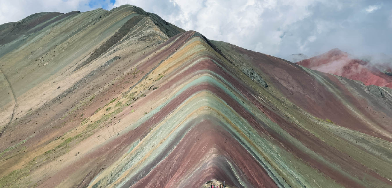 Rainbow Mountain, a colorful Andean landscape near Cusco and one of the most popular high-altitude attractions to visit in Peru.