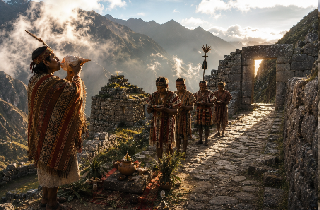 Sacred Inca Ceremony Along the Qhapaq Ñan on the Inca Trail