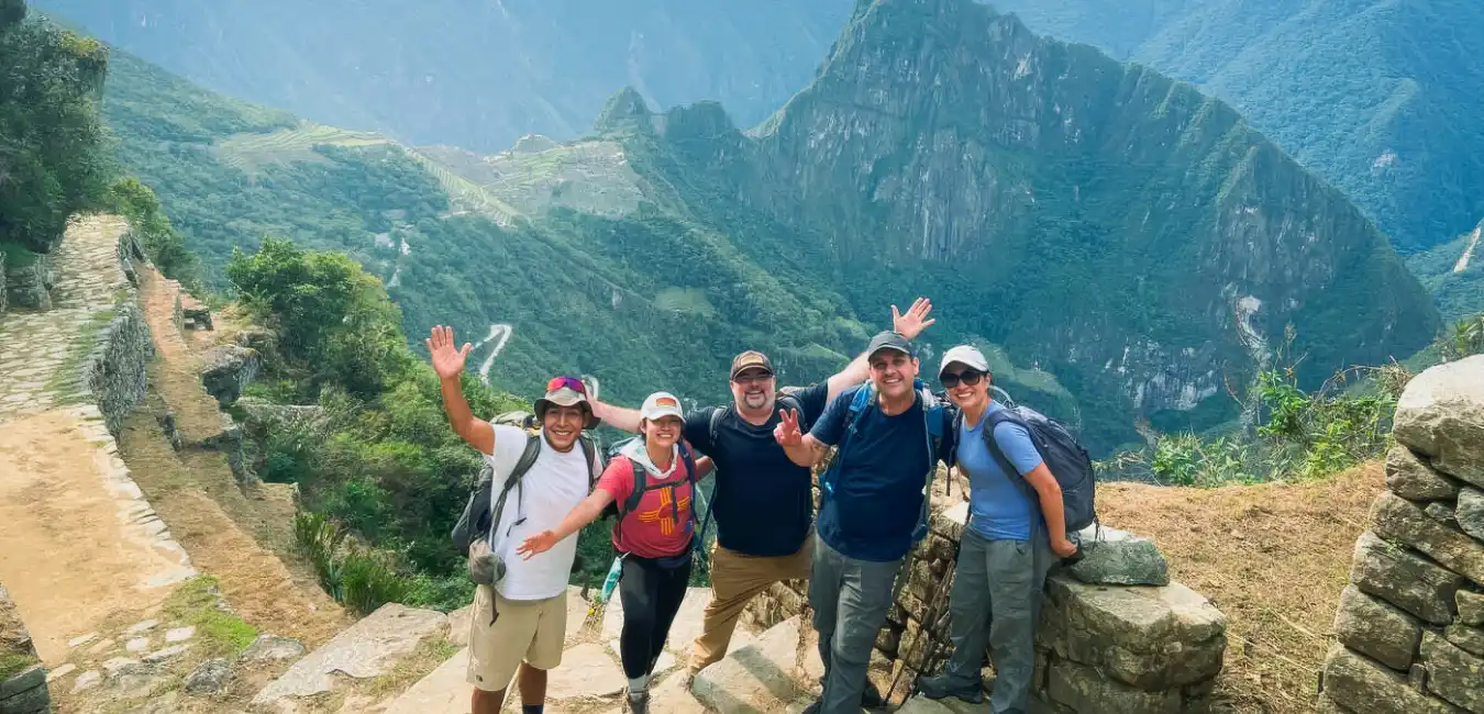 Machu Picchu from Inti Punku along the Short Inca Trail