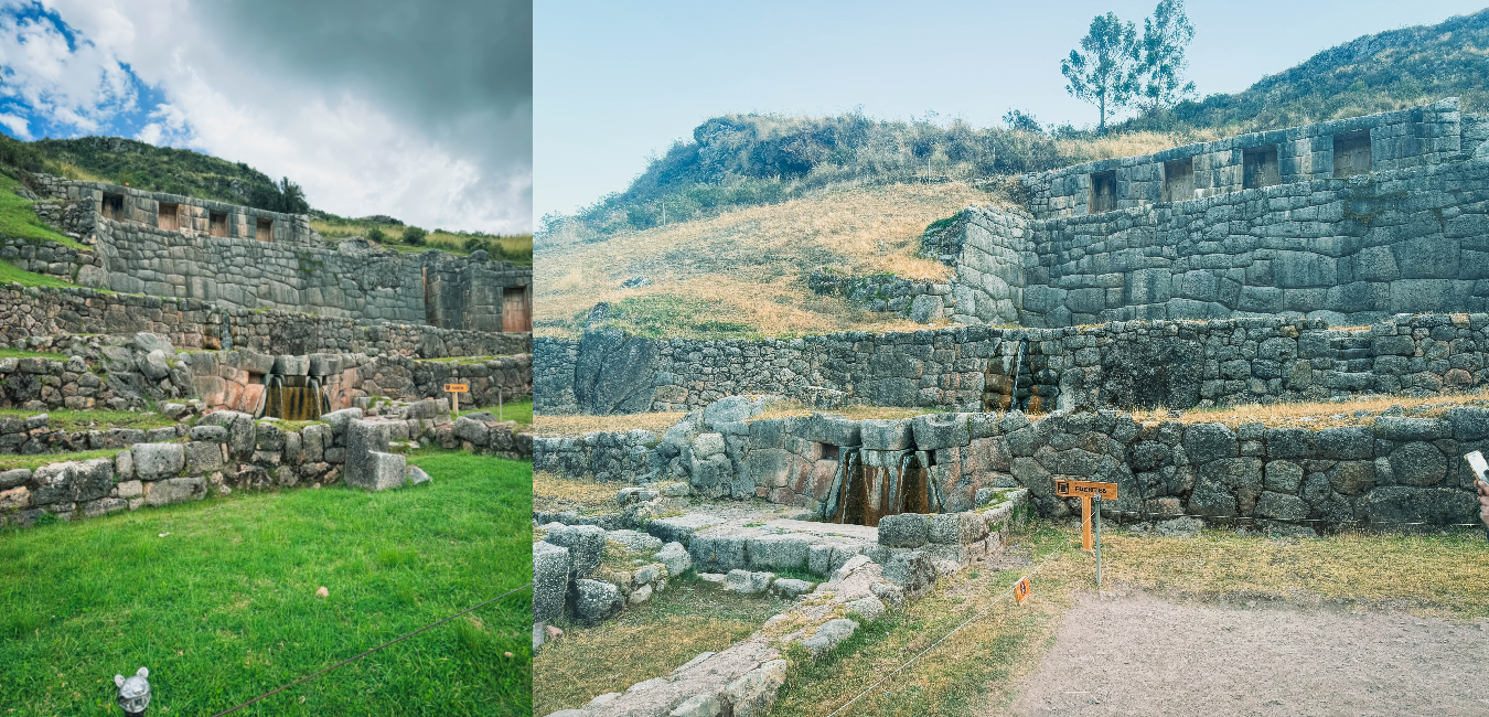Tambomachay Inca archaeological site near Cusco, Peru
