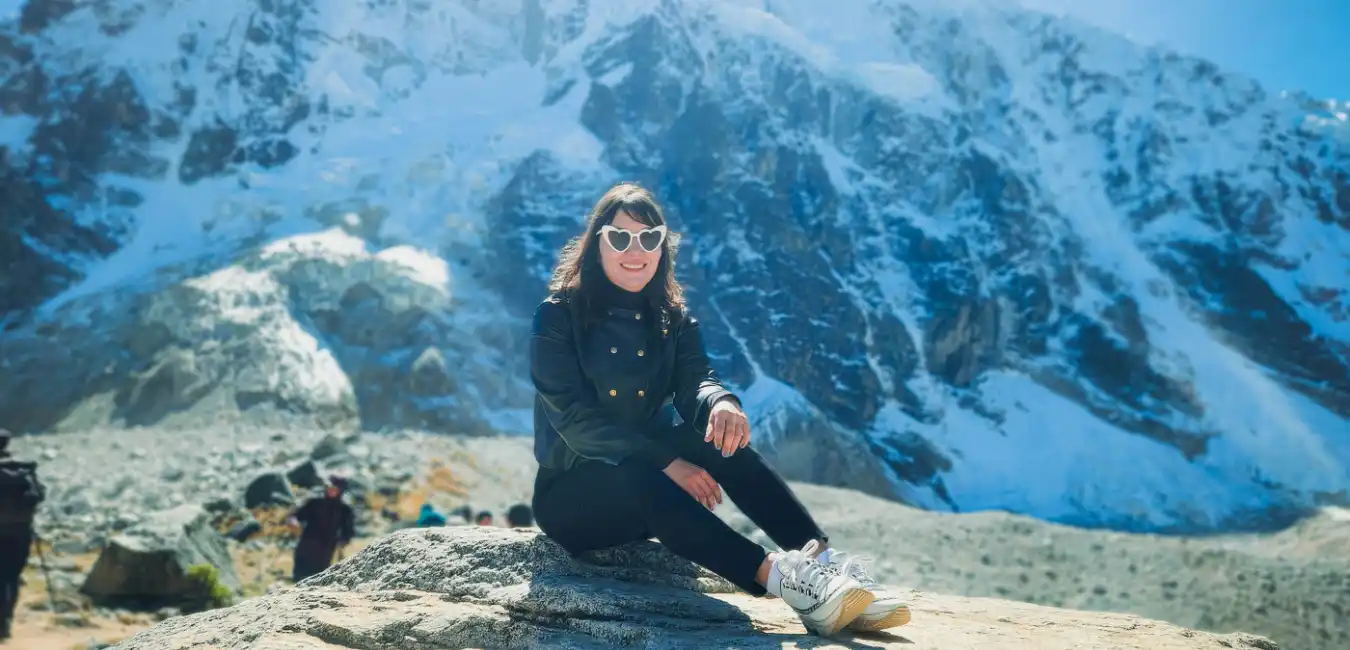  Salkantay Pass, the highest point of the Salkantay Trek to Machu Picchu 