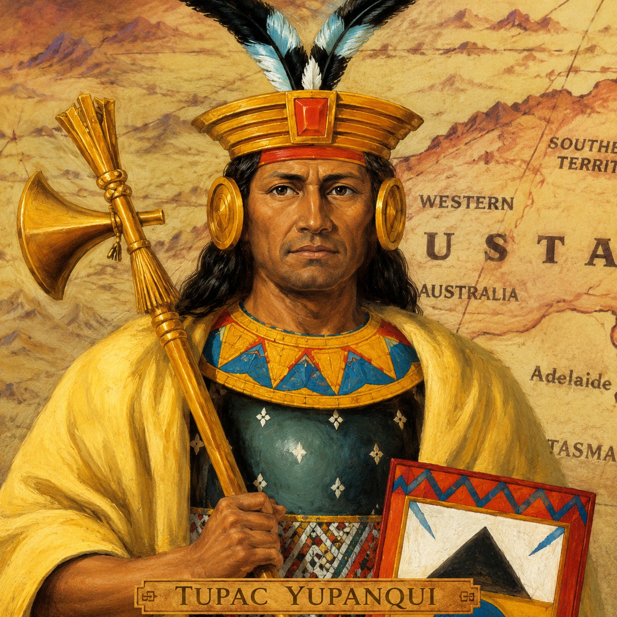 Tupac Inca Yupanqui, Son and Successor of Pachacutec