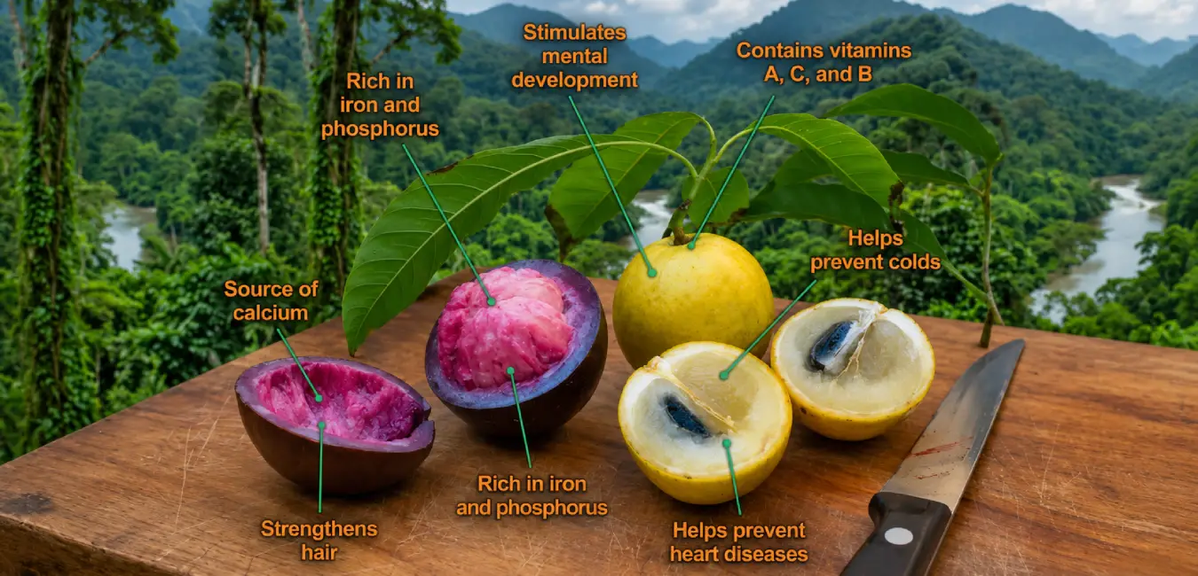 Benefits of the star apple Caimito