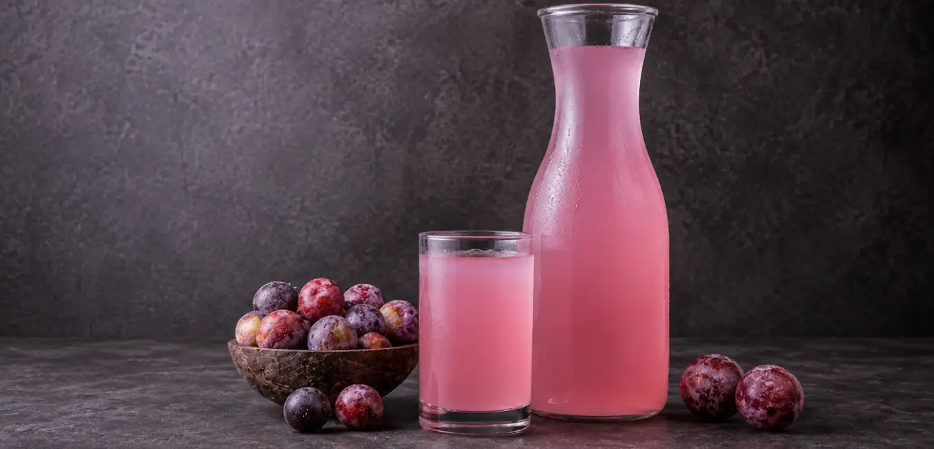 Aguajina, a refreshing drink made from aguaje.