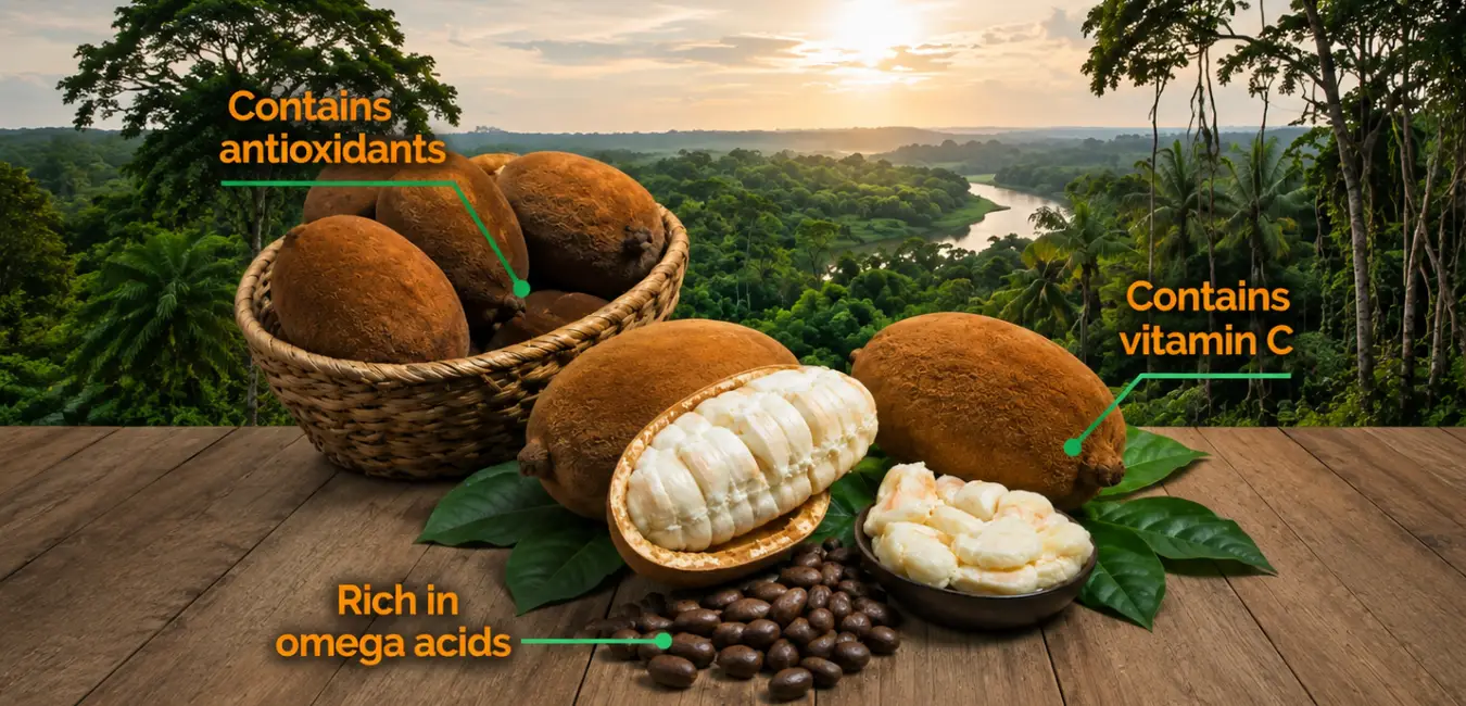 Cupuaçu as an exotic fruit from Peru