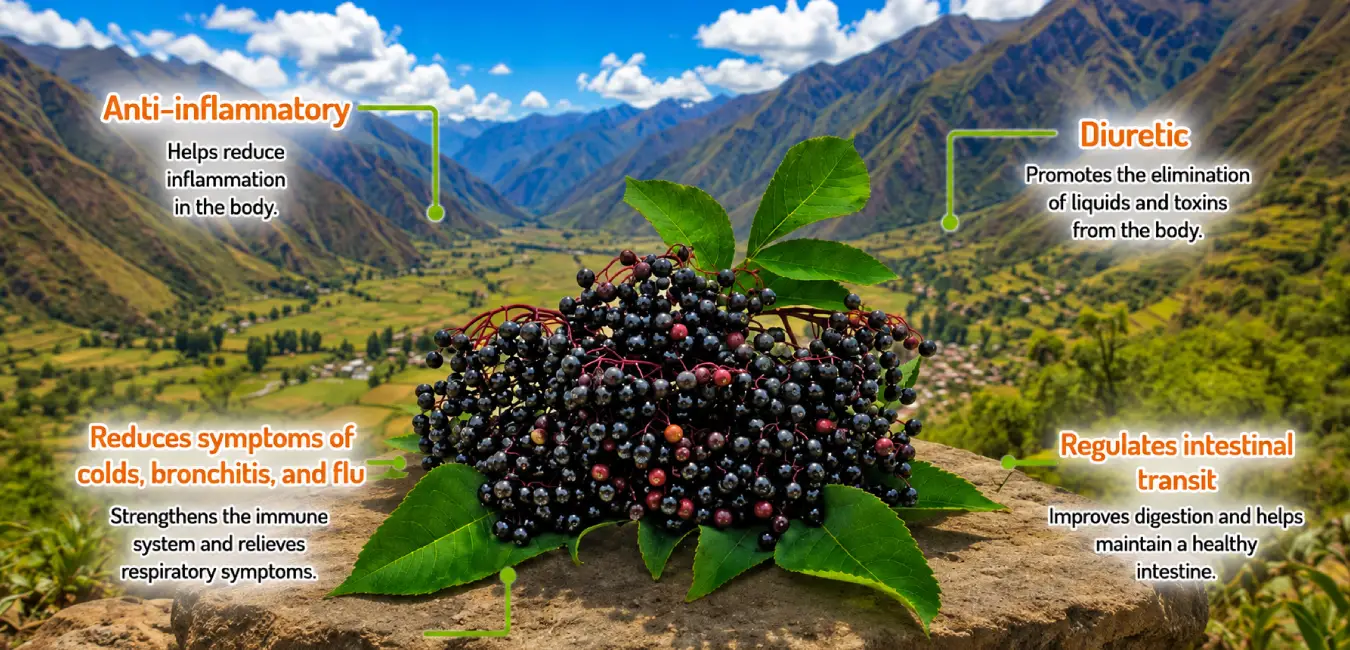 Benefits of consuming elderberry