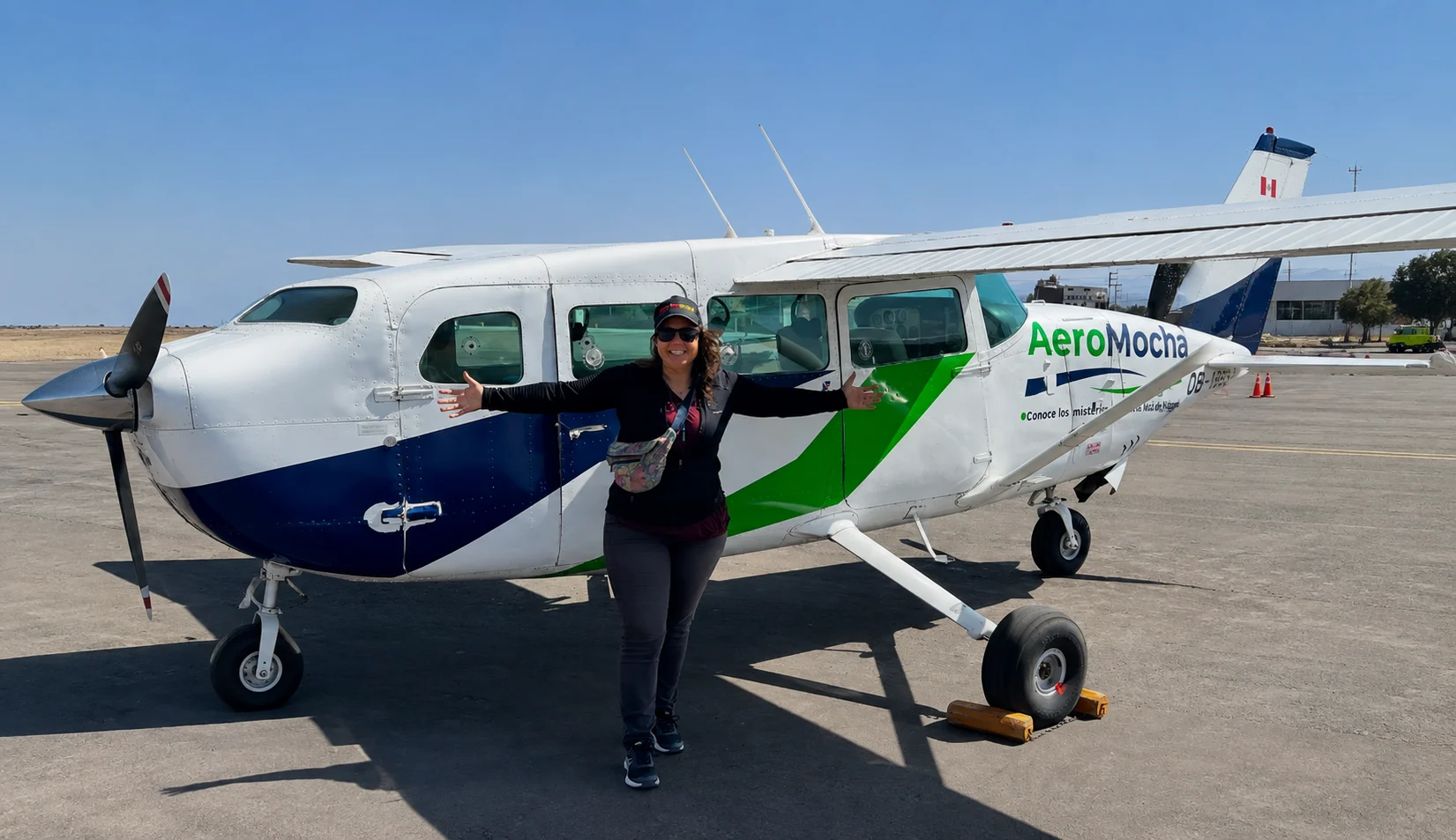Fly over the world-famous Nazca Lines.