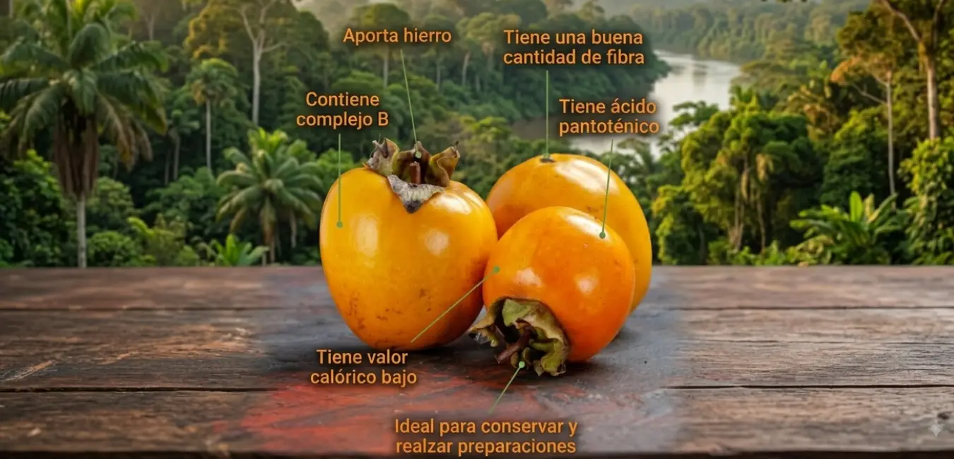 Fruta de Cocona - fruta exótica de Perú