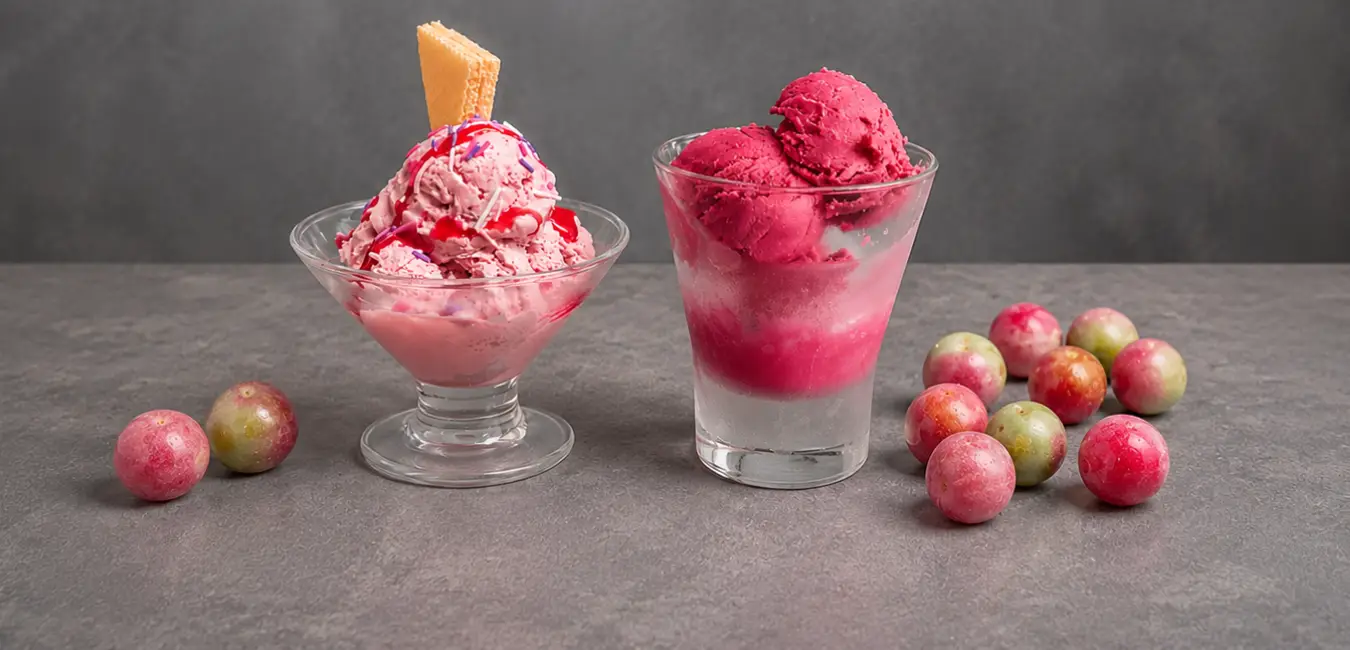 Helado de Camu camu