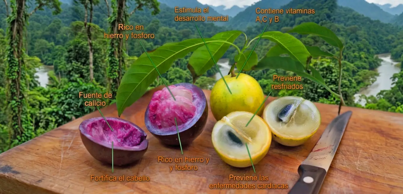 Caimito fruta exótica Perú