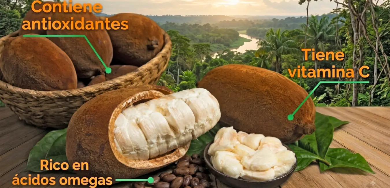 Copoazu - fruta exótica del Perú