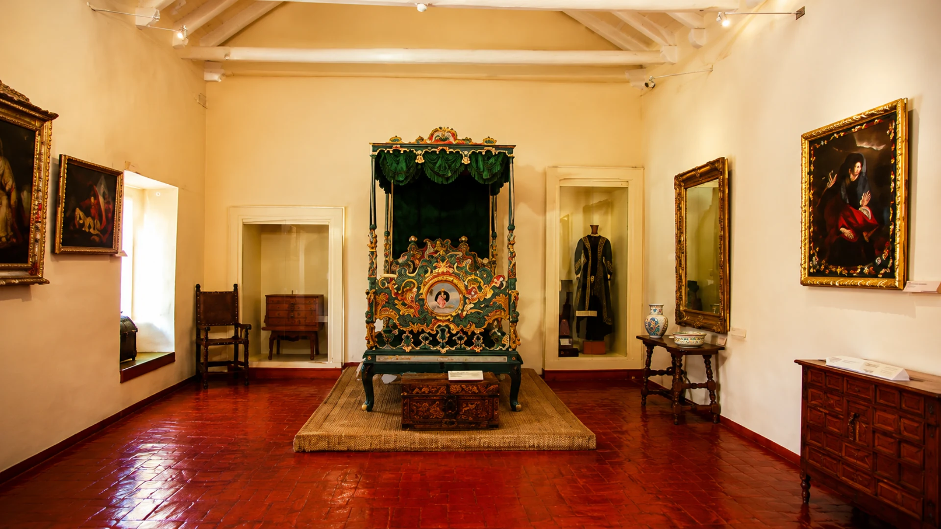 Cama de Inca Garcilaso en el Museo Histórico Regional