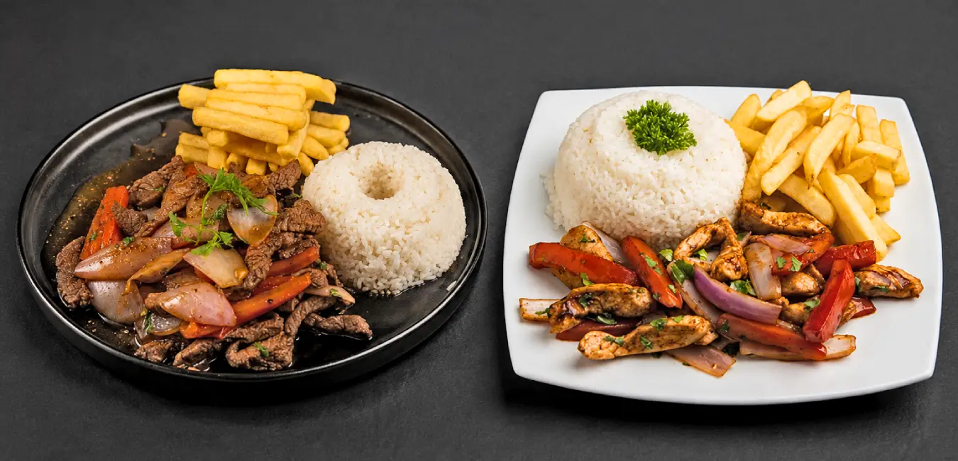 Lomo saltado en restaurantes de Huaraz