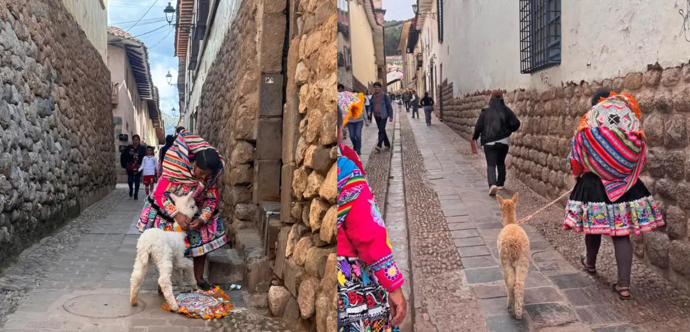 Streets near Cusco's Plaza de Armas