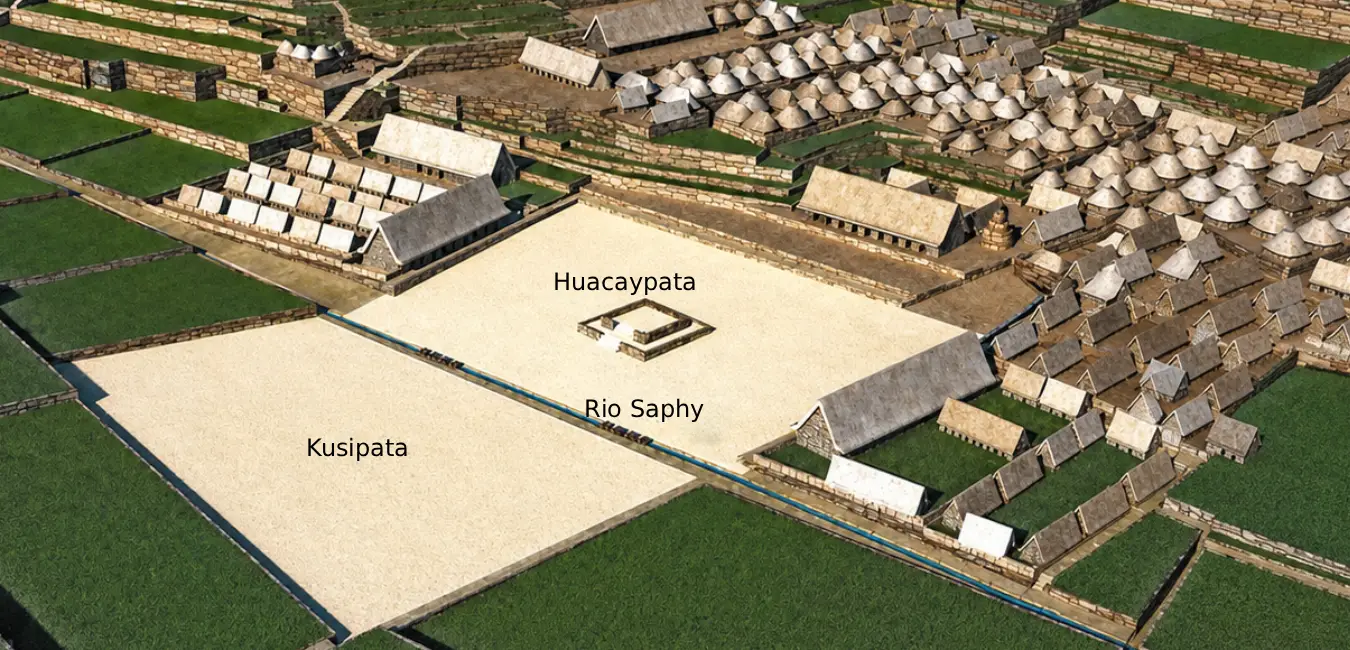  Main Square in Inca times