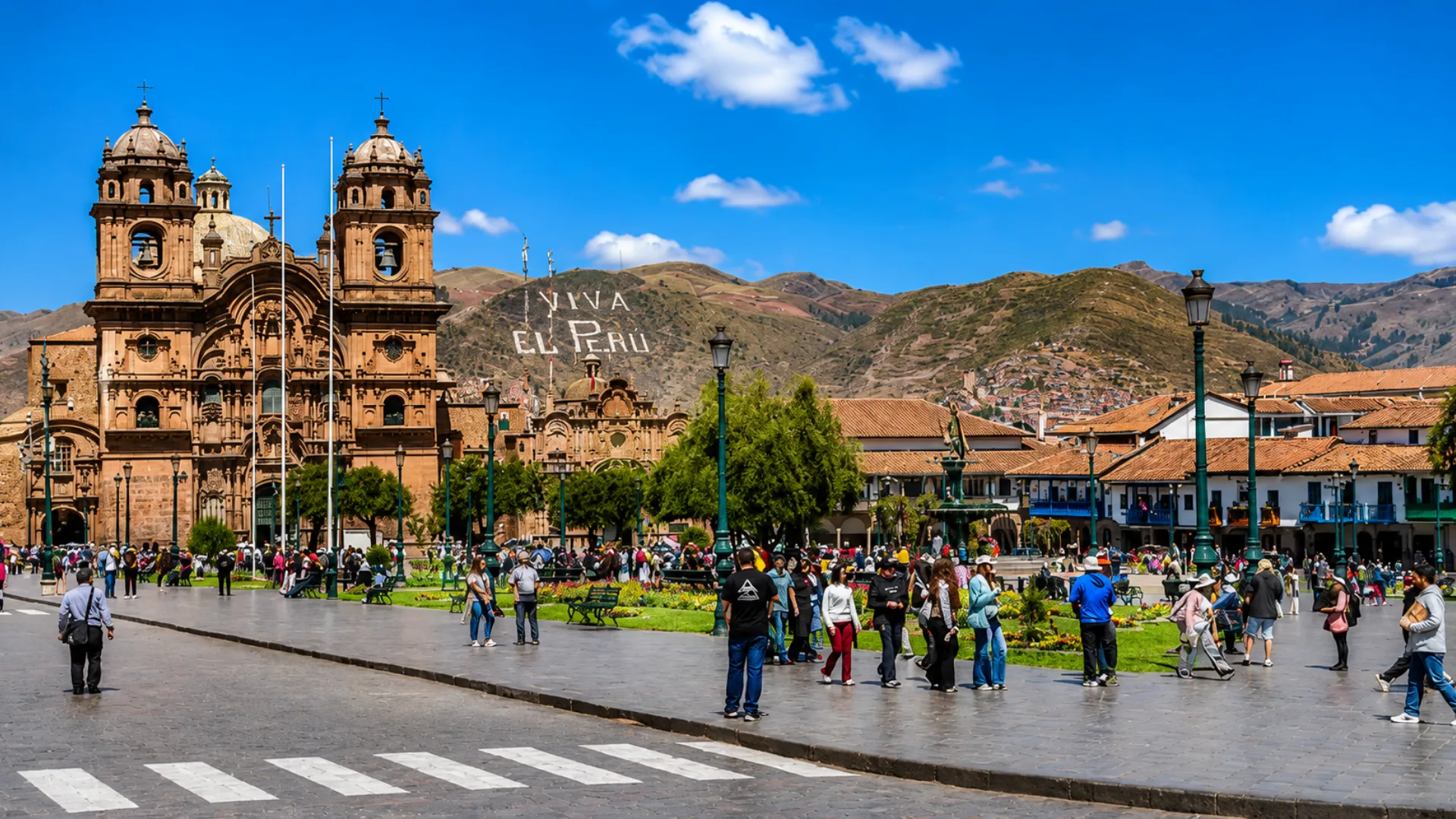 Plaza de Armas in Cusco Peru
