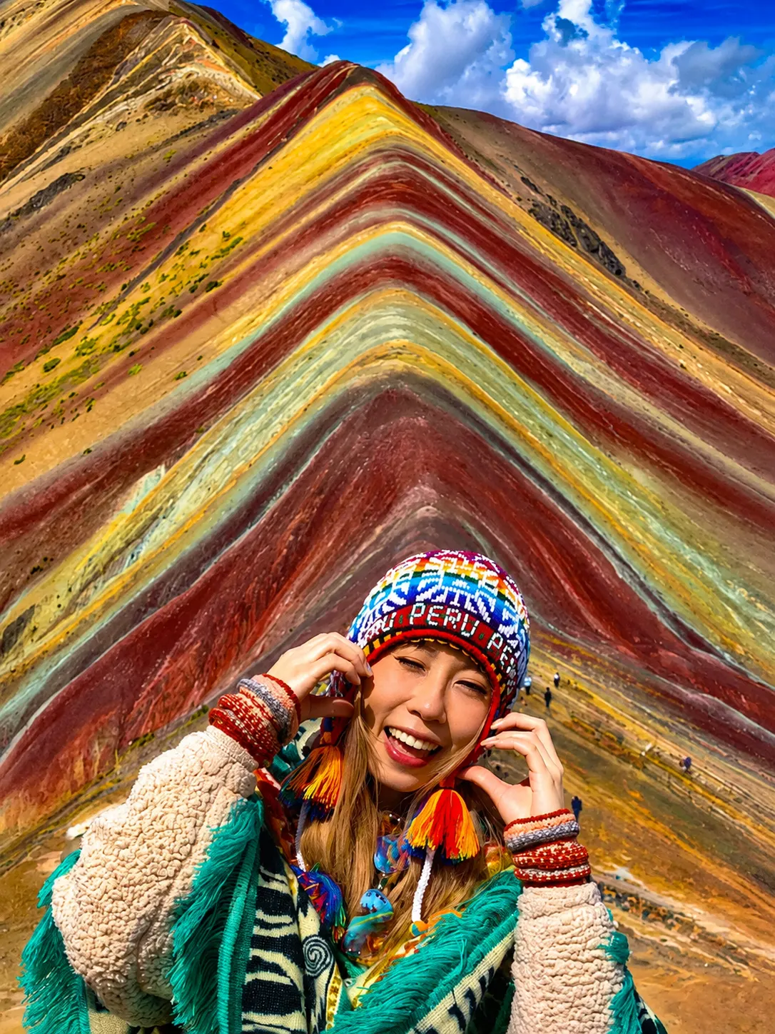 rainbown mountain in cusco
