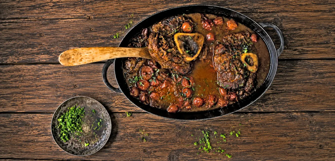 Plato representativo de Ossobuco