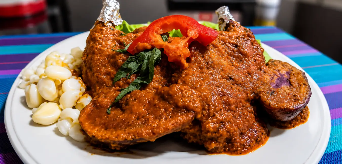  Signature spicy guinea pig dish