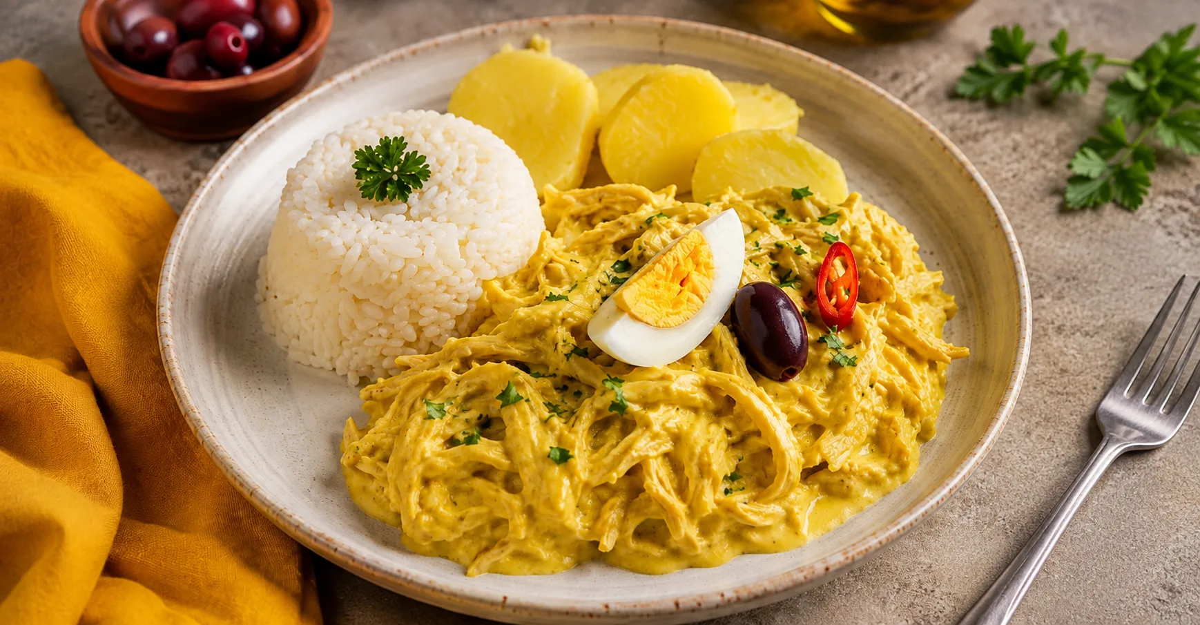 aji de gallina in peru