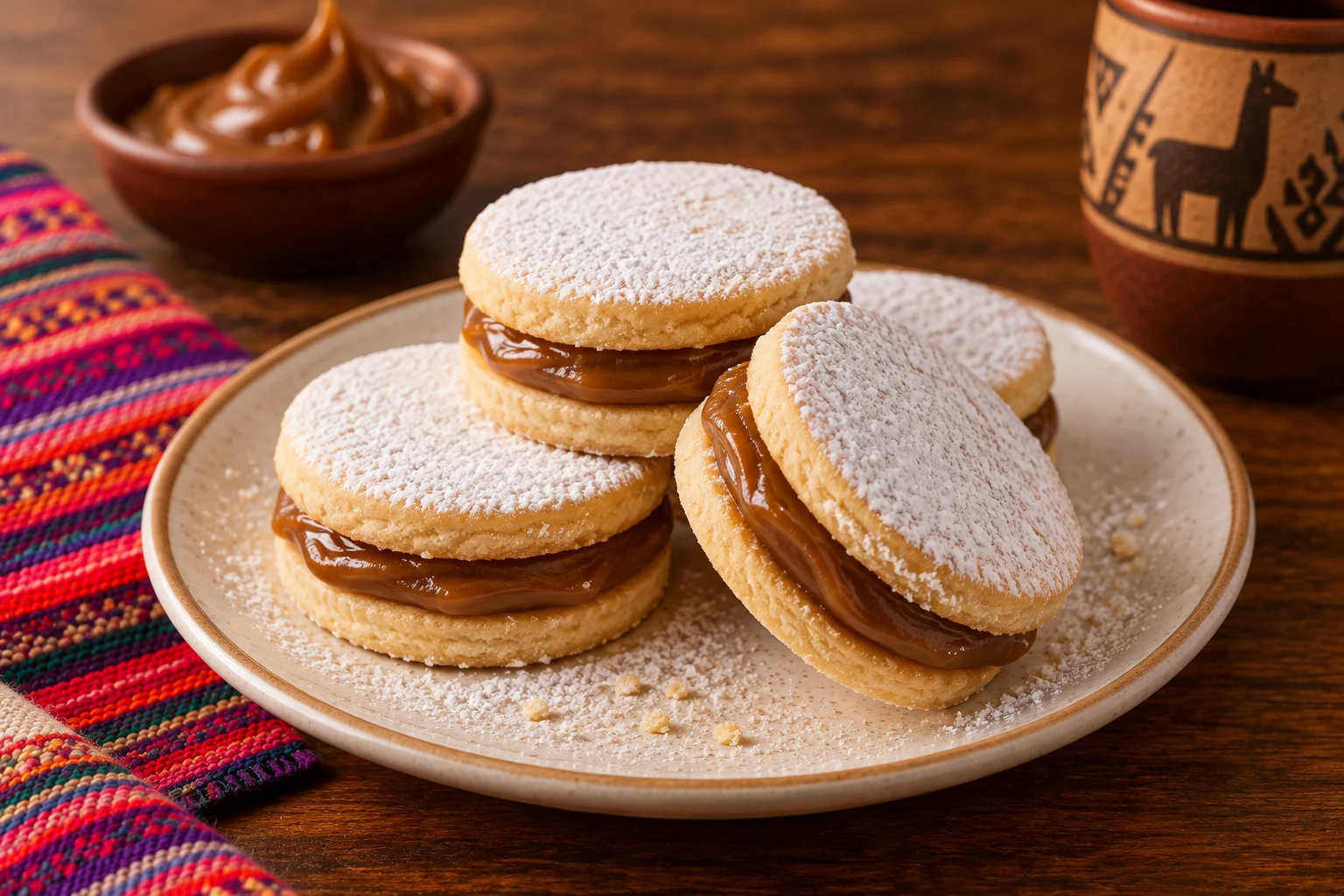 alfajores in peru