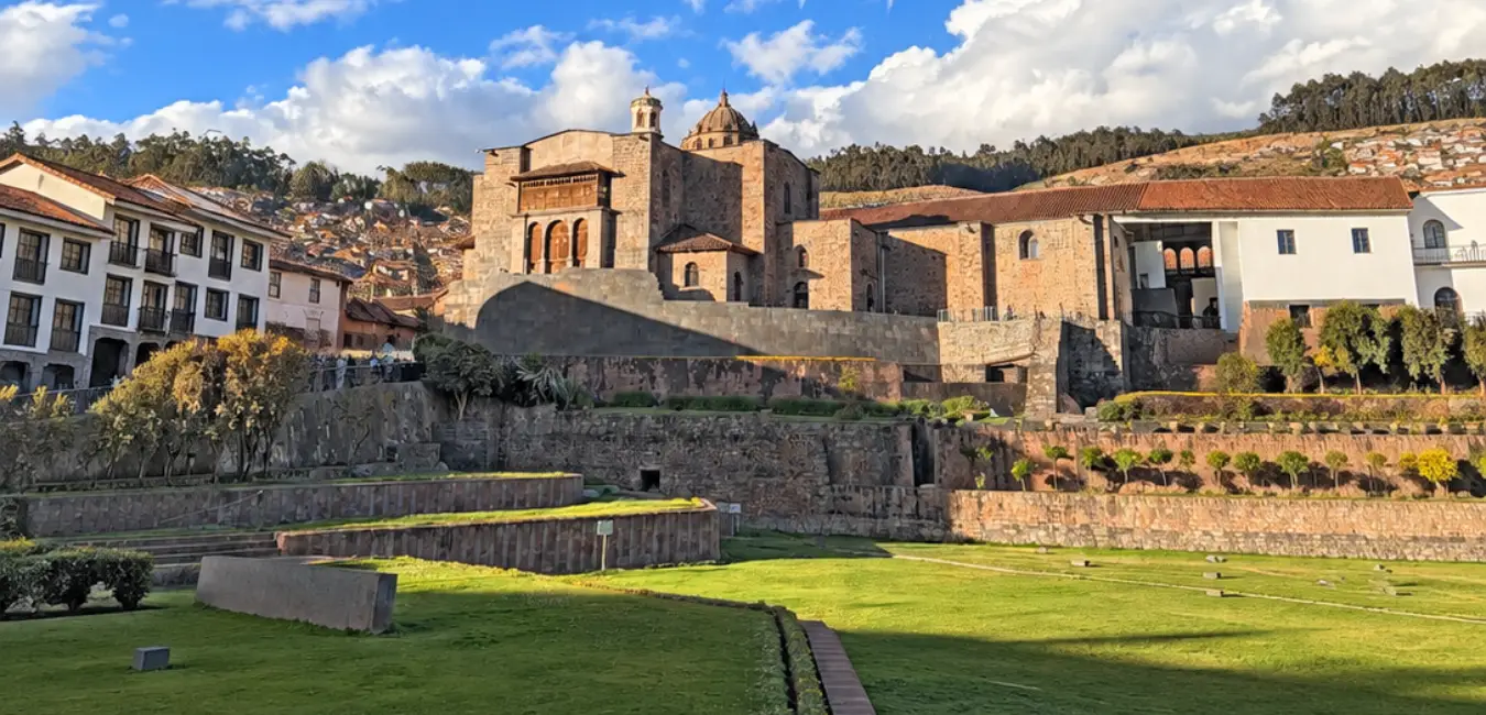 The Inca Temple of Coricancha Today