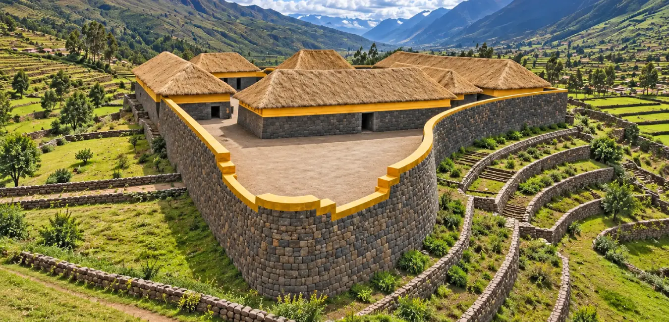 Coricancha Temple during the reign of Pachacutec