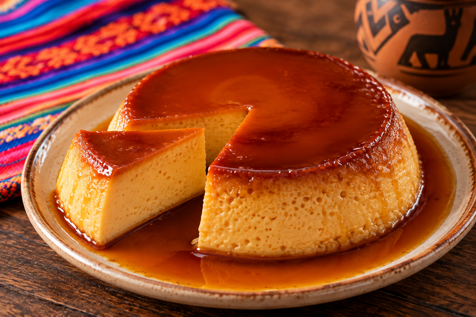 Crema Volteada in Peru