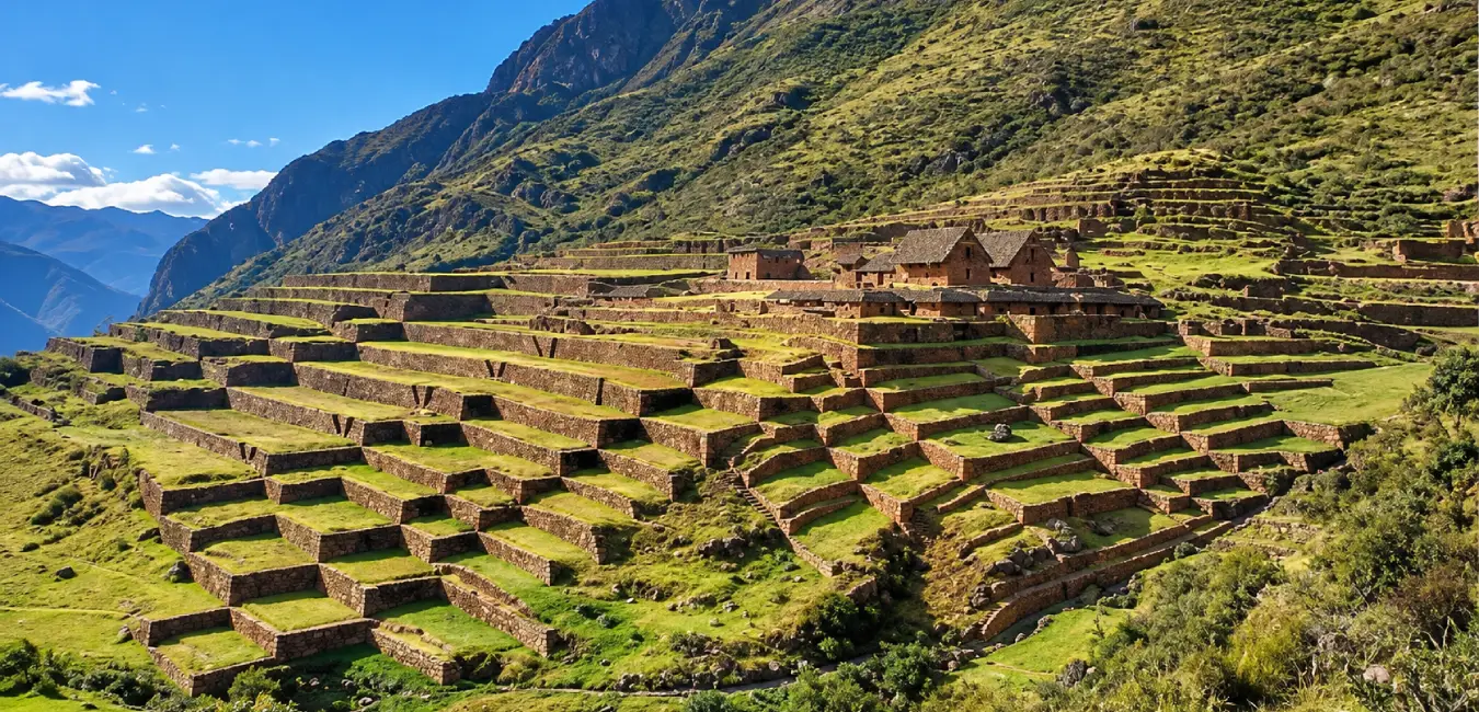 Huchuy Qosqo palace of the inca  Wiracocha