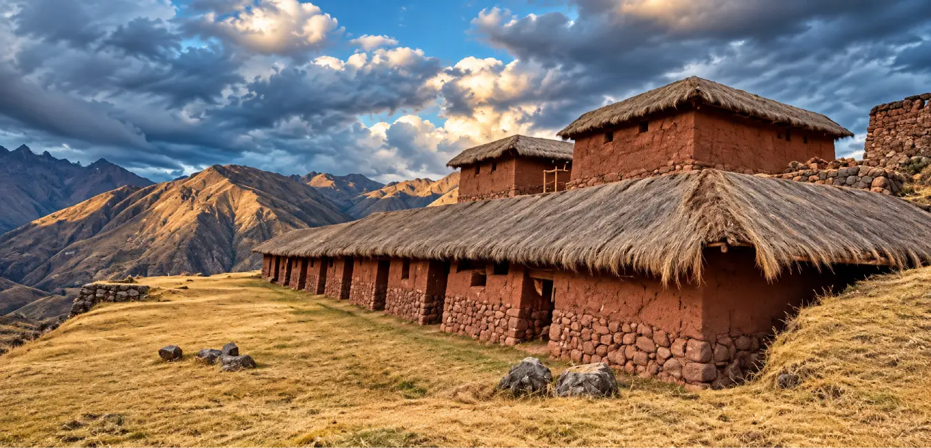 Kallanka inca en Huchuy Qosqo