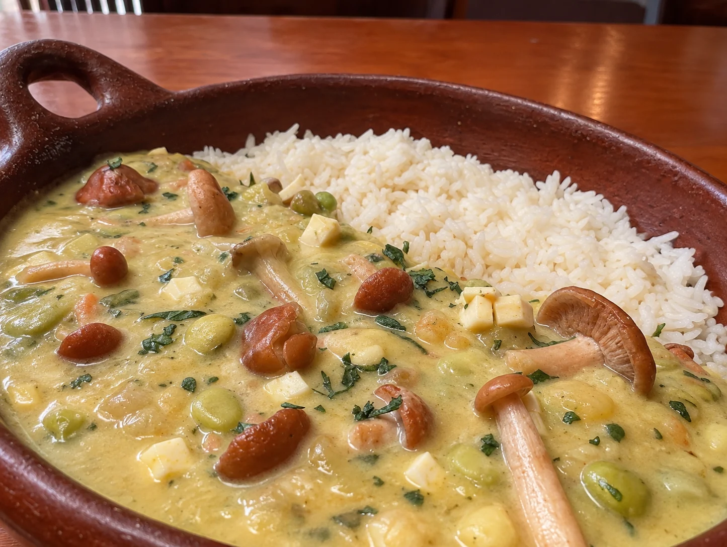 Kapchi is a regional dish of Cusco