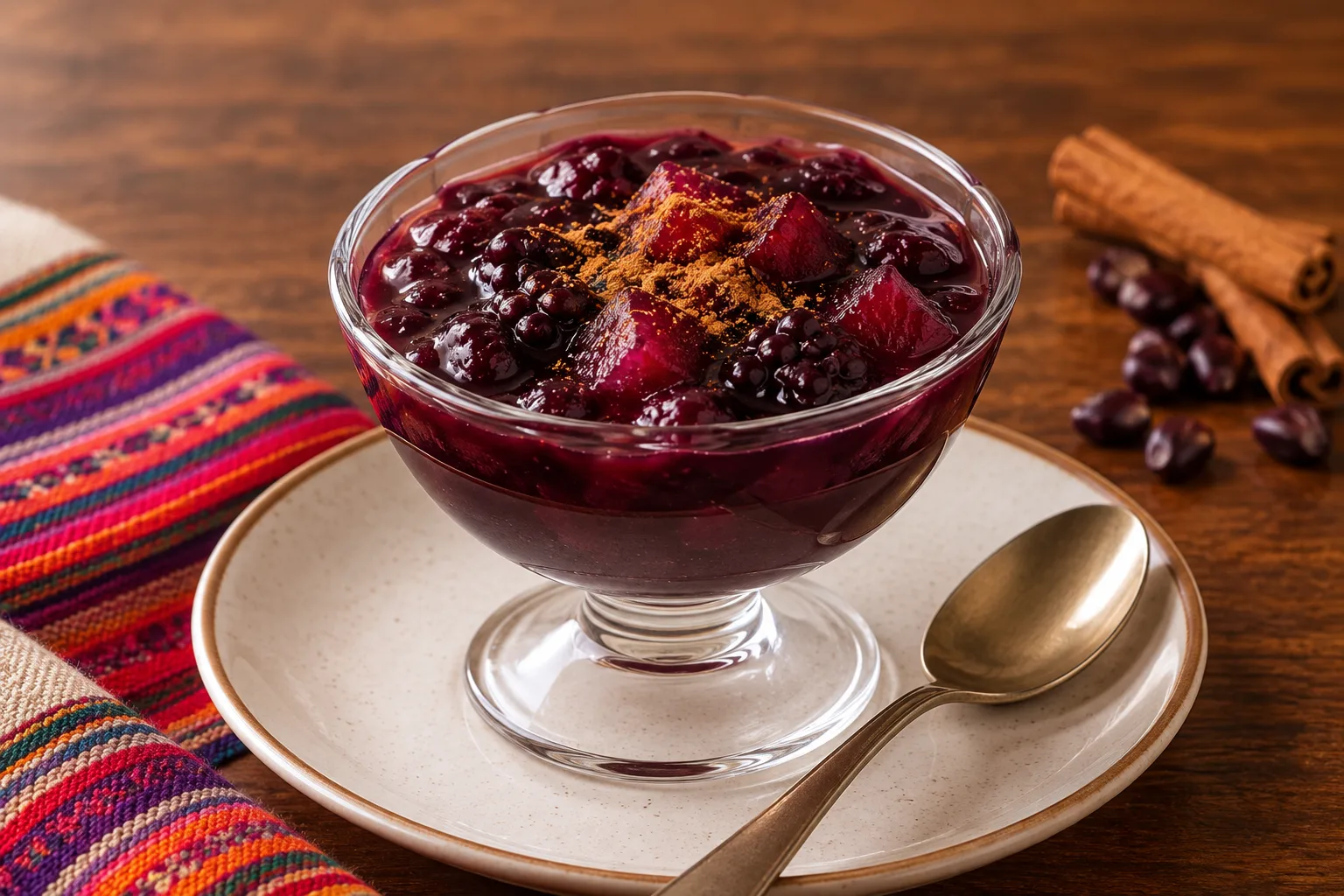 Mazamorra Morada in Peru