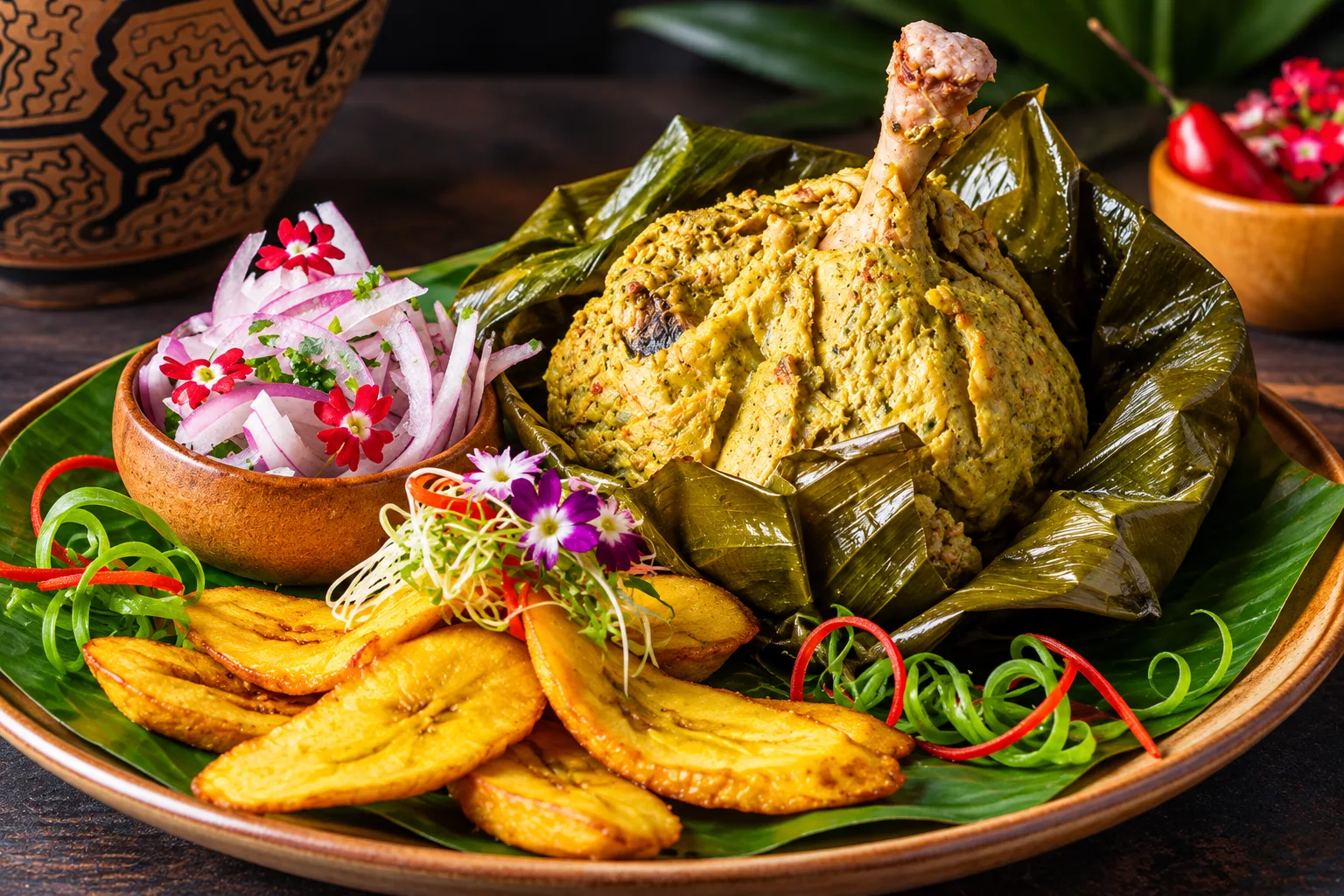 Peruvian Amazonian Food  (Tacacho)