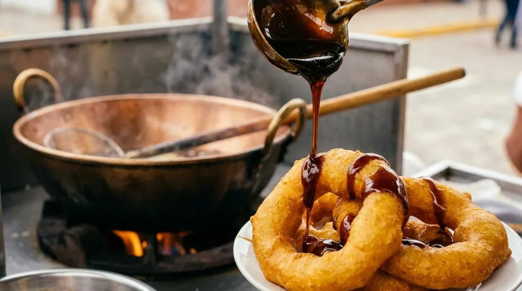Picarones in peru