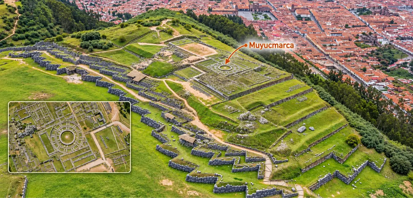 Muyucmarca en Sacsayhuamán