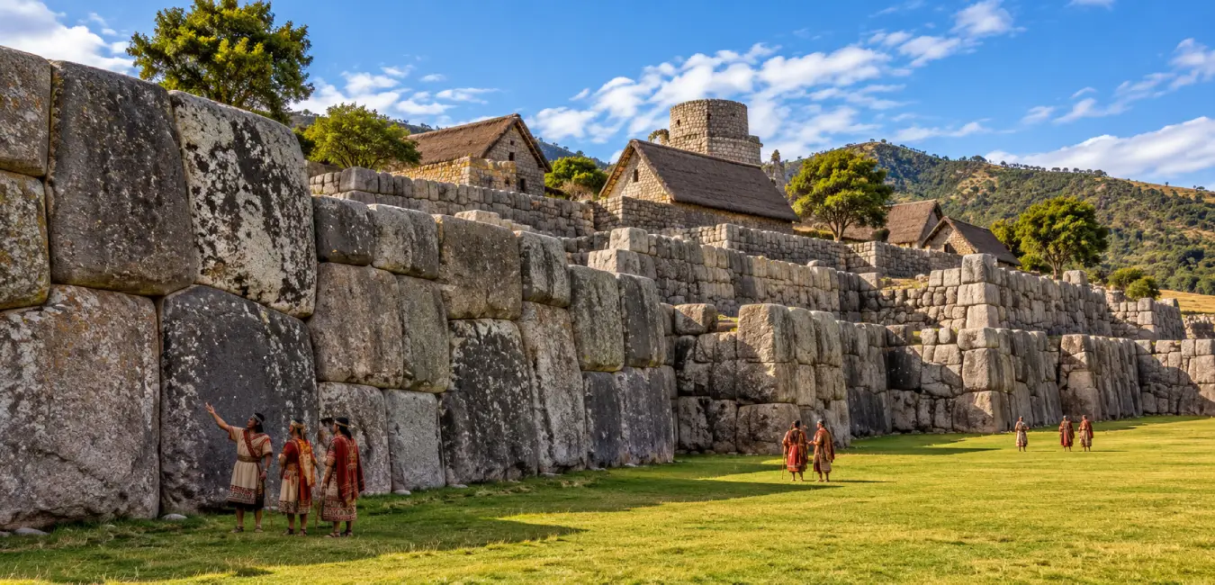 Sacsayhuamán durante la época Inca