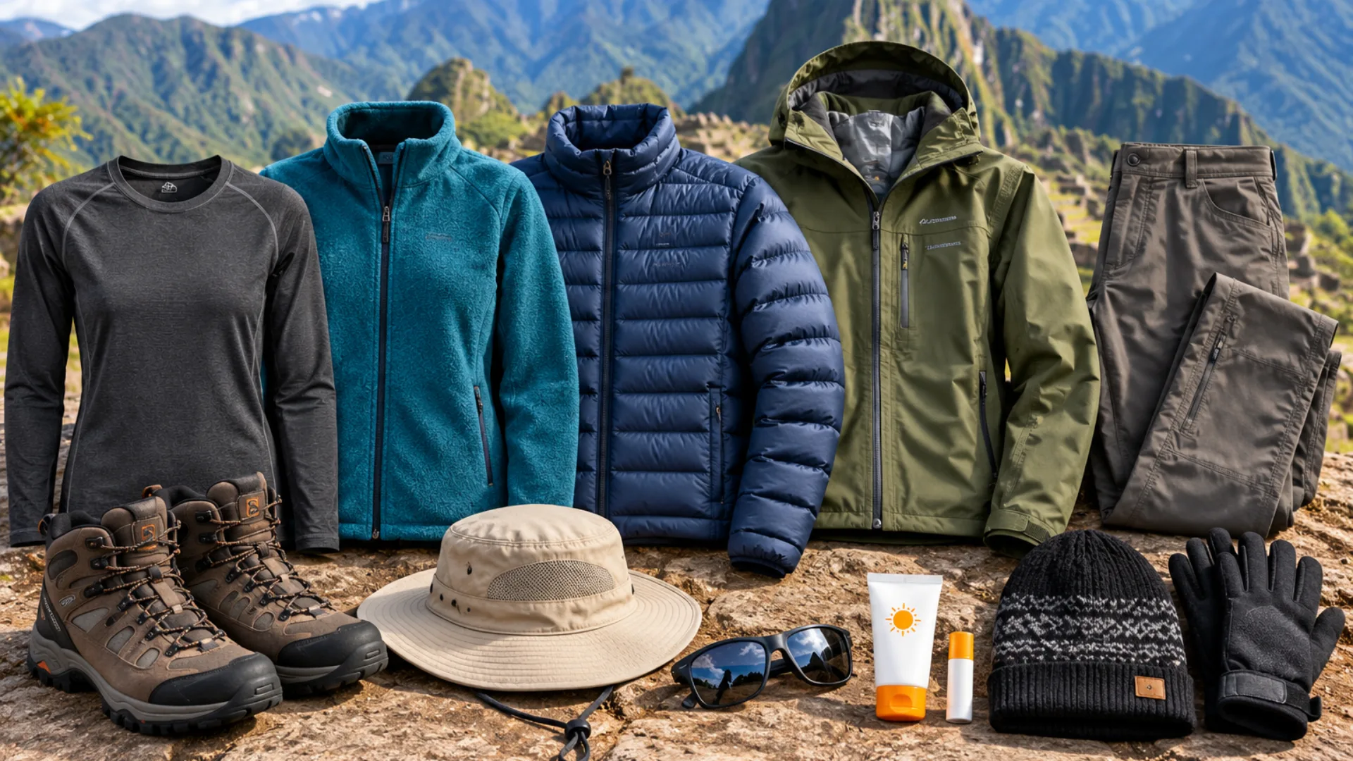 What to wear for hiking in Cusco Peru
