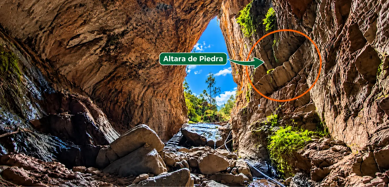 Altar de Piedra en el Balcón del Diablo