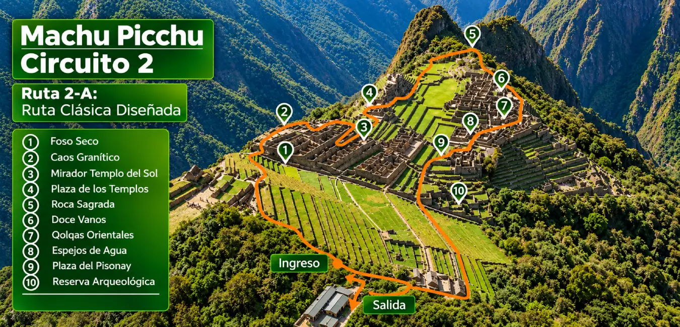 Circuito 2 de Machu Picchu